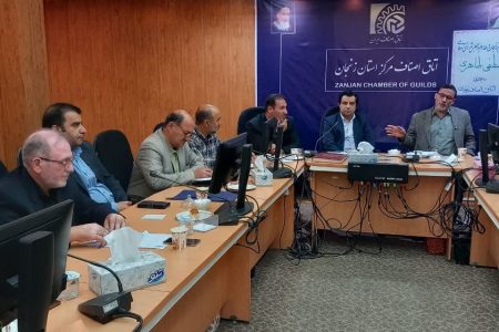 دیدار دکتر مصطفی طاهری نماینده مردم زنجان با اتحادیه های صنفی زنجان